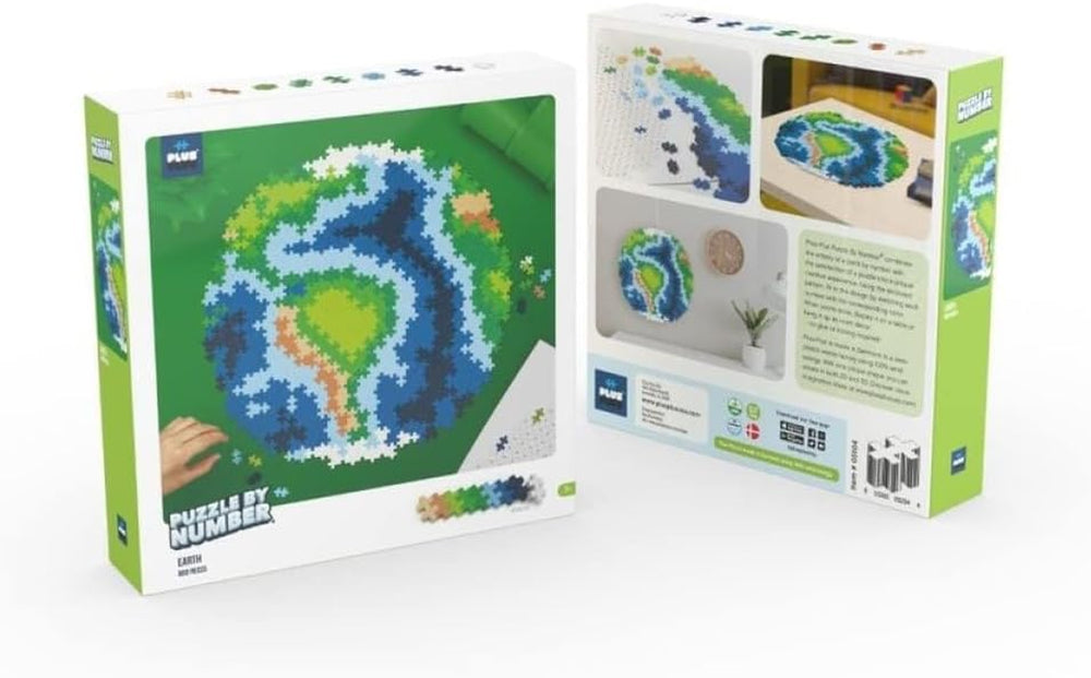 PLUS PLUS Earth Block Puzzle 800 pièce(s) Globe, Erde