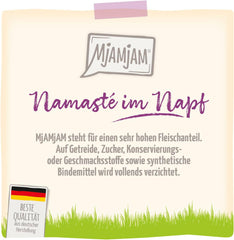 MjAMjAM – Hrană umedă premium pentru pisici - Pachet Wellness cu pui, pachet de 12 (12 x 125 g), fără cereale cu carne suplimentară