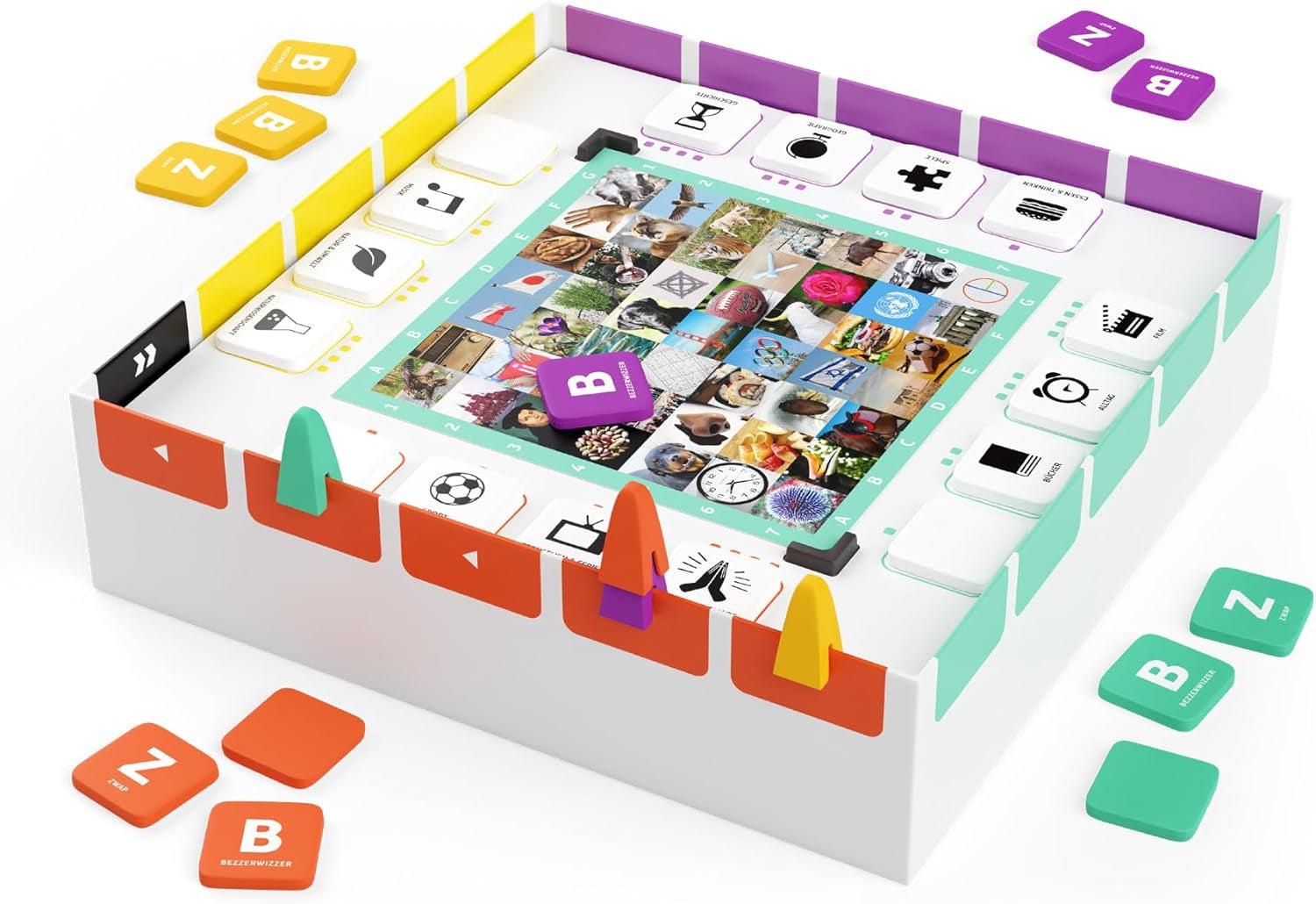 Bezzerwizzer Studio, BEZZERWIZZER Family, Jeu de société, Jeu de quiz, 2 joueurs et plus, 10 ans et plus, 45 minutes, Allemand