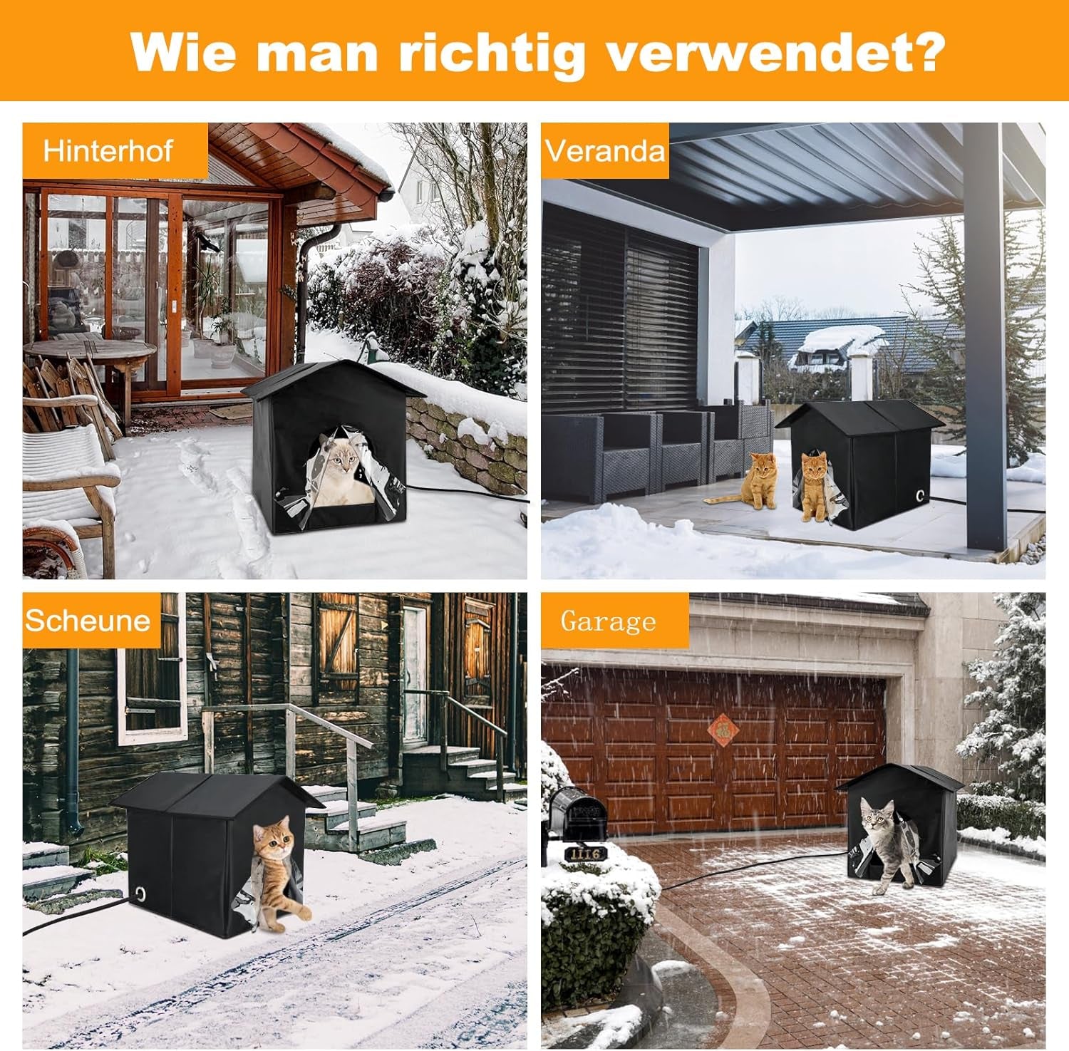 Couvertures et meubles, Animaux, Grottes et maisons, Chats, Lits pour chats, Chats - lits, matelas