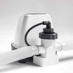 Intex 26662GS - Système d'eau salée Krystal Clear, générateur de chlore au sel, pour pompe de filtration 1136-3785 l/h, pour petites piscines jusqu'à 366 cm, plastique, blanc