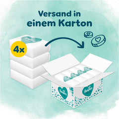 Couches Pampers Harmony taille 6, 144 couches, 13 kg+, protection douce de la peau avec protection 100 % Pampers