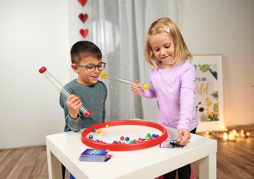 Noris 606064480 Kugelblitz, le jeu d'action ultra-rapide avec effet d'apprentissage dans diverses variantes de jeu, à partir de 4 ans