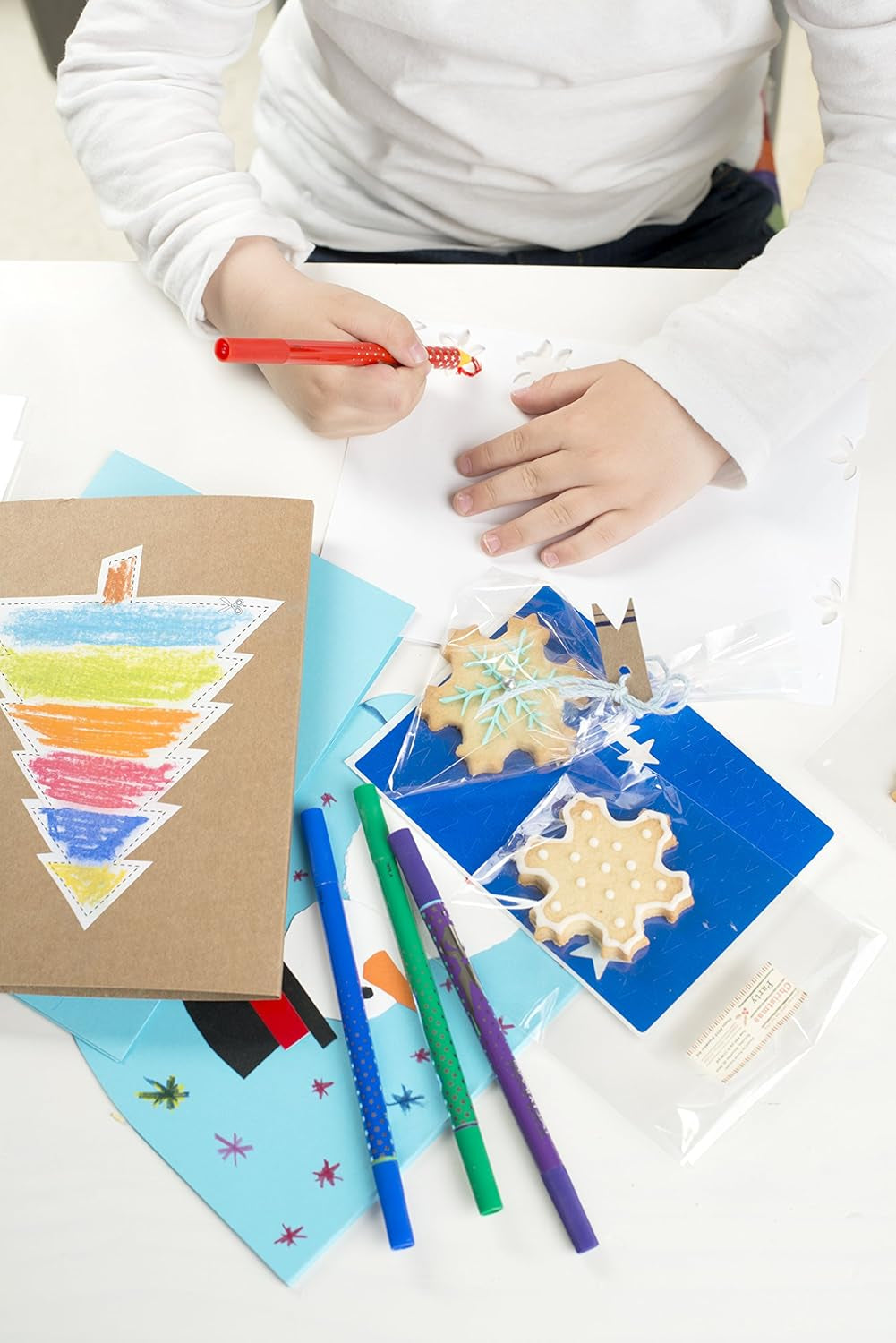 Boîte à biscuits Lékué, bleue, 24,3 cm, colorée