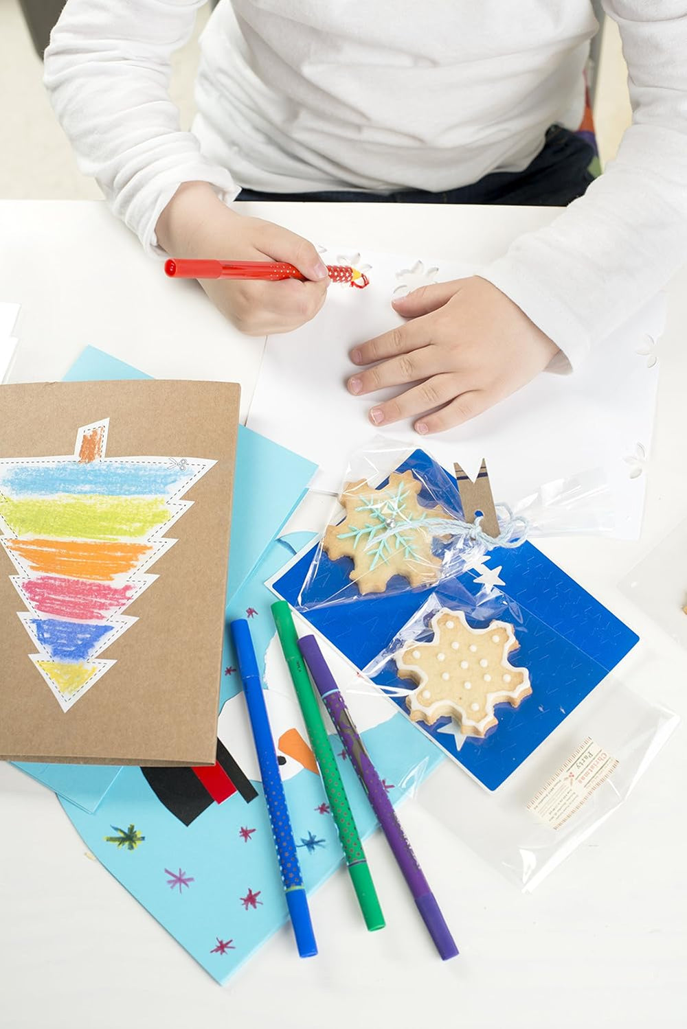 Boîte à biscuits Lékué, bleue, 24,3 cm, colorée