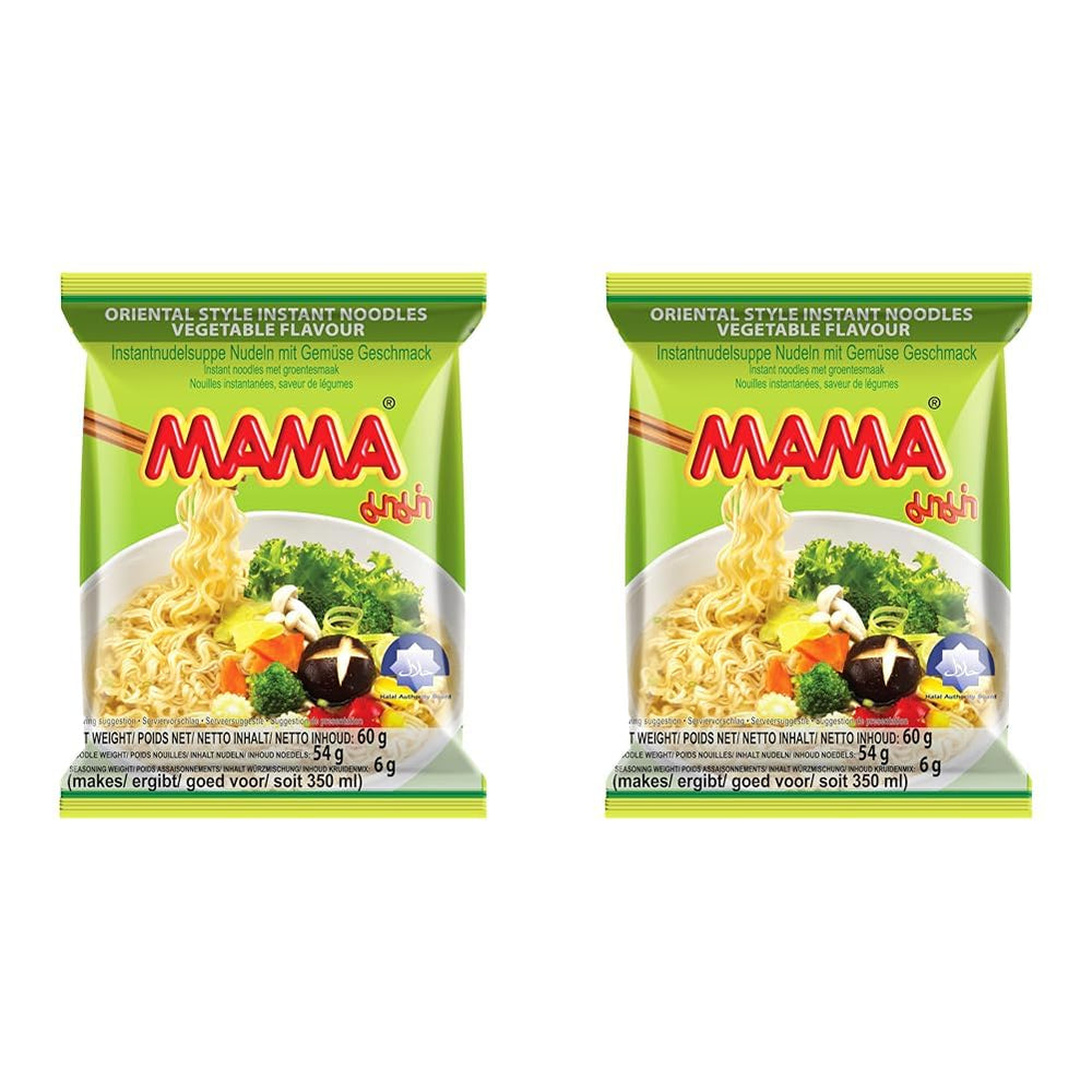 MAMA - Nouilles instantanées aux légumes - (1 x 60g)