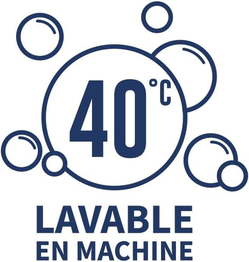 Couette anti-acariens Bleu Calin 140X200 Cm, Pour lit simple, Housse en microfibre douce, Traitement Sanitized Couettes et couettes Naty Shop