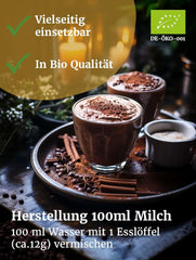 Bäckerei Spiegelhauer Bio Mager-Milchpulver 500 g Bio Milkpulver sans sucre en poudre de lait I auch geeignet für Joghurt-Herstellung, Eis-Herstellung I Trockenmilchpulver, Beutel