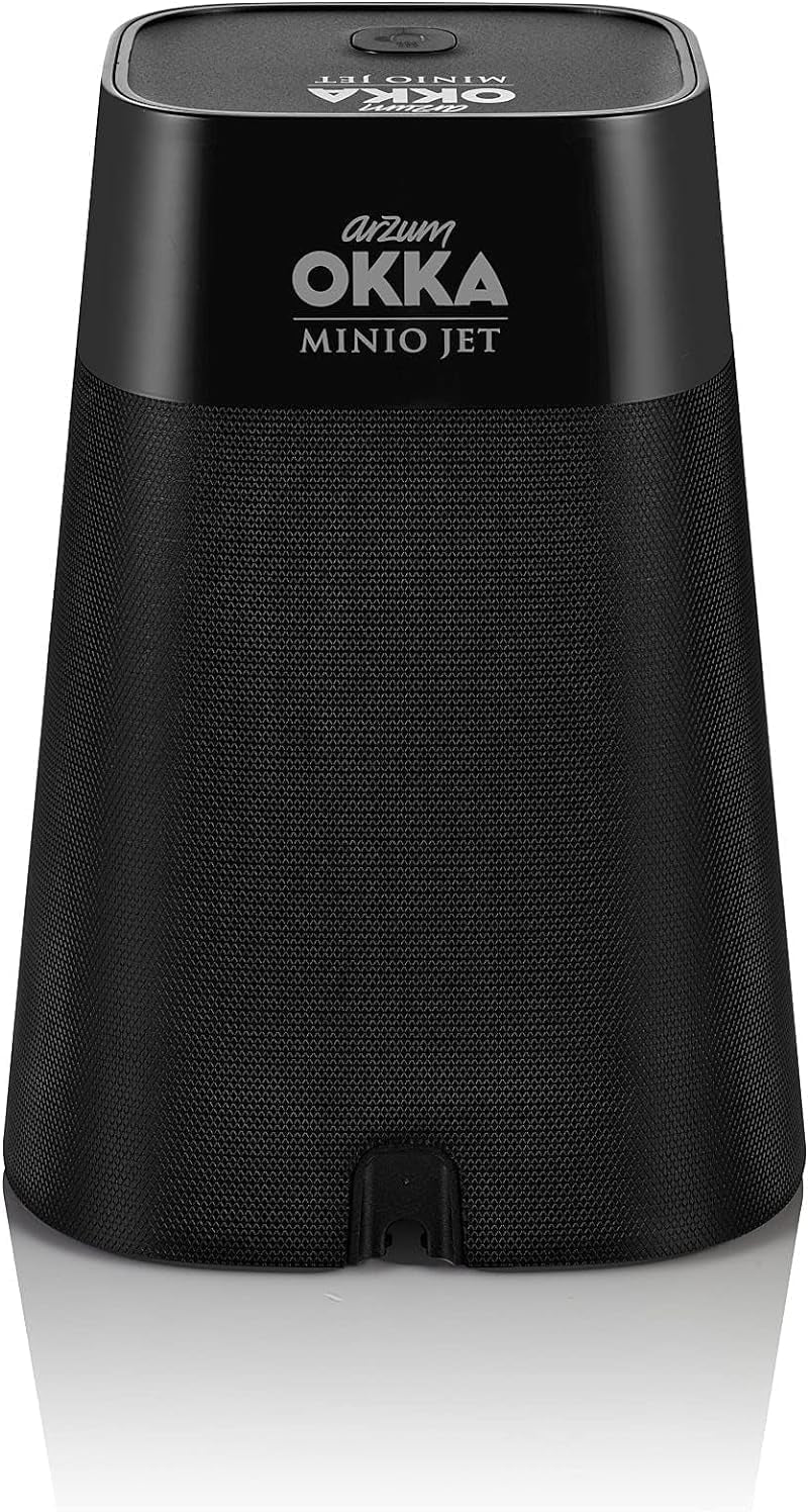 Cafetière turque Arzum Okka MINIO JET, 400 W, capacité 5 tasses, protection contre les débordements, système d'avertissement acoustique, cafetière turque, chrome