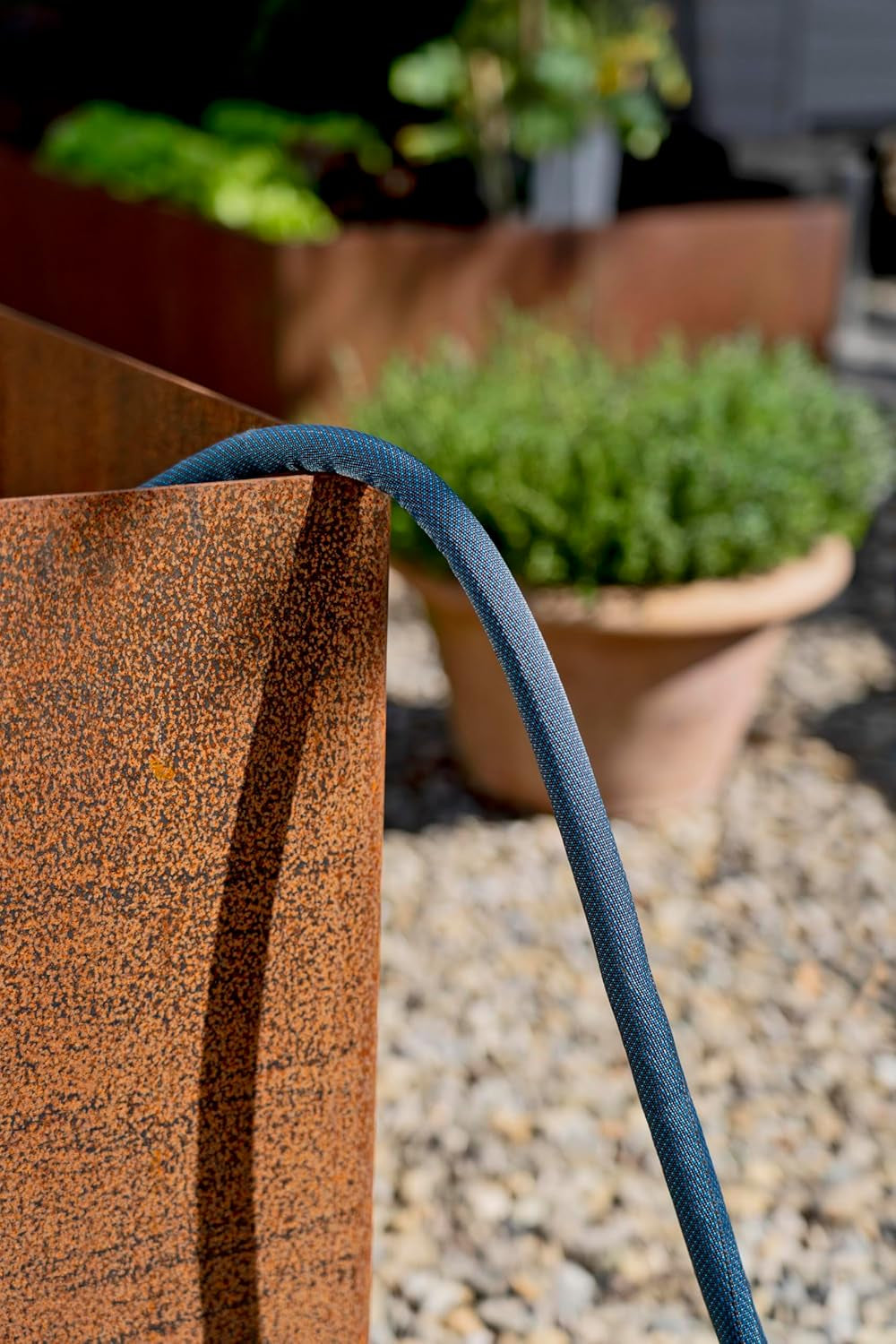 Gardena Liano Xtreme 1/2 pouce, Set 15 m + Sac : Tuyau d'arrosage textile extrêmement robuste avec sac, avec tuyau intérieur en PVC, léger, résistant aux intempéries (18468-20)