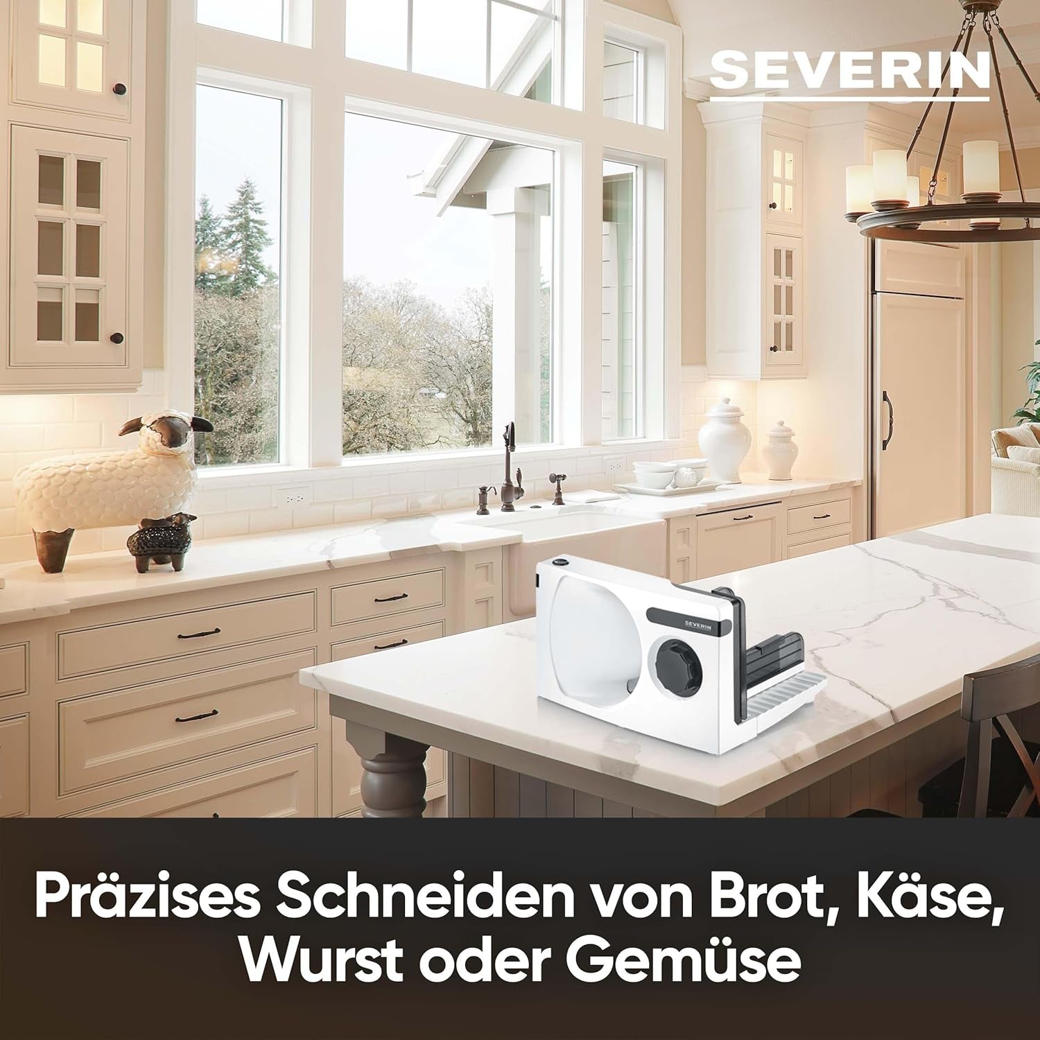 Trancheuse multifonction SEVERIN pour pain, saucisses ou fromage râpé et Trancheuses Naty Shop