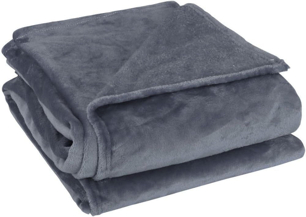 Sourcing Map Cosy pătură cuvertură de pat Soft & cald fleece pătură ca canapea pătură Canapea pătură Living și cuddly pătură Pătură de lână din catifea moale pluș măr verde 150X200Cm Paturi si Cuverturi uxcell Gri 150X200Cm