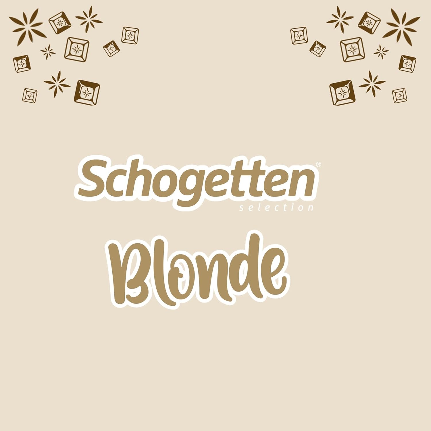Schogetten Blonde Pure I chocolat blanc au caramel I 100 g I portion individuelle (paquet de 2)