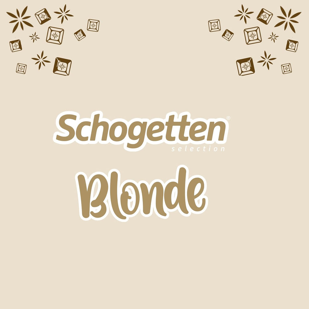 Schogetten Blonde Pure I chocolat blanc au caramel I 100 g I portion individuelle (paquet de 2)