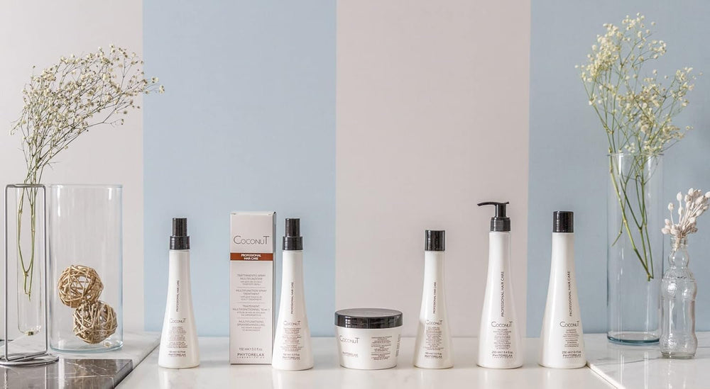 Phytorelax Masque capillaire nourrissant intensif à l'huile de coco, 1 paquet (1 x 250 ml) Naty Shop Hair Mask