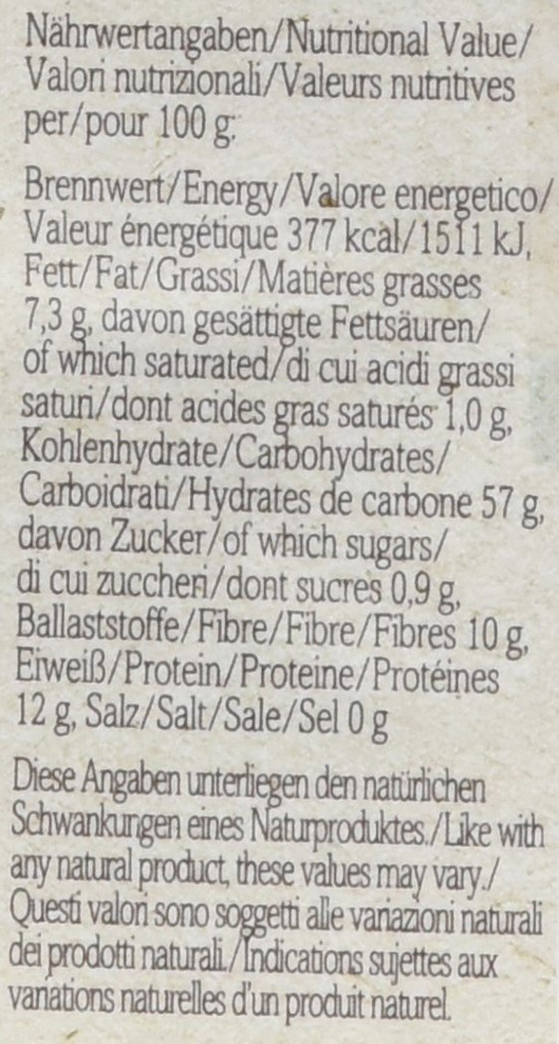 Verival Flocken Basis Müsli - Bio, 6Er Pack (6 X 1 Kg) Cereale Naty Shop