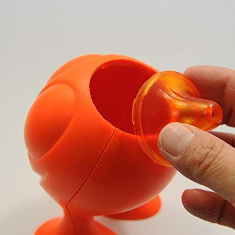 Distributeur de sucre Alessi "GINO ZUCCHINO" en résine thermoplastique, rouge