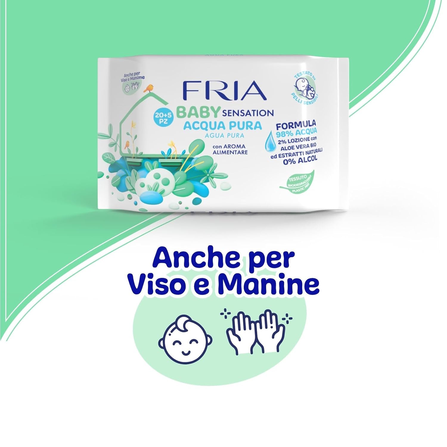 Tampons Baby Sensation, 25 pièces