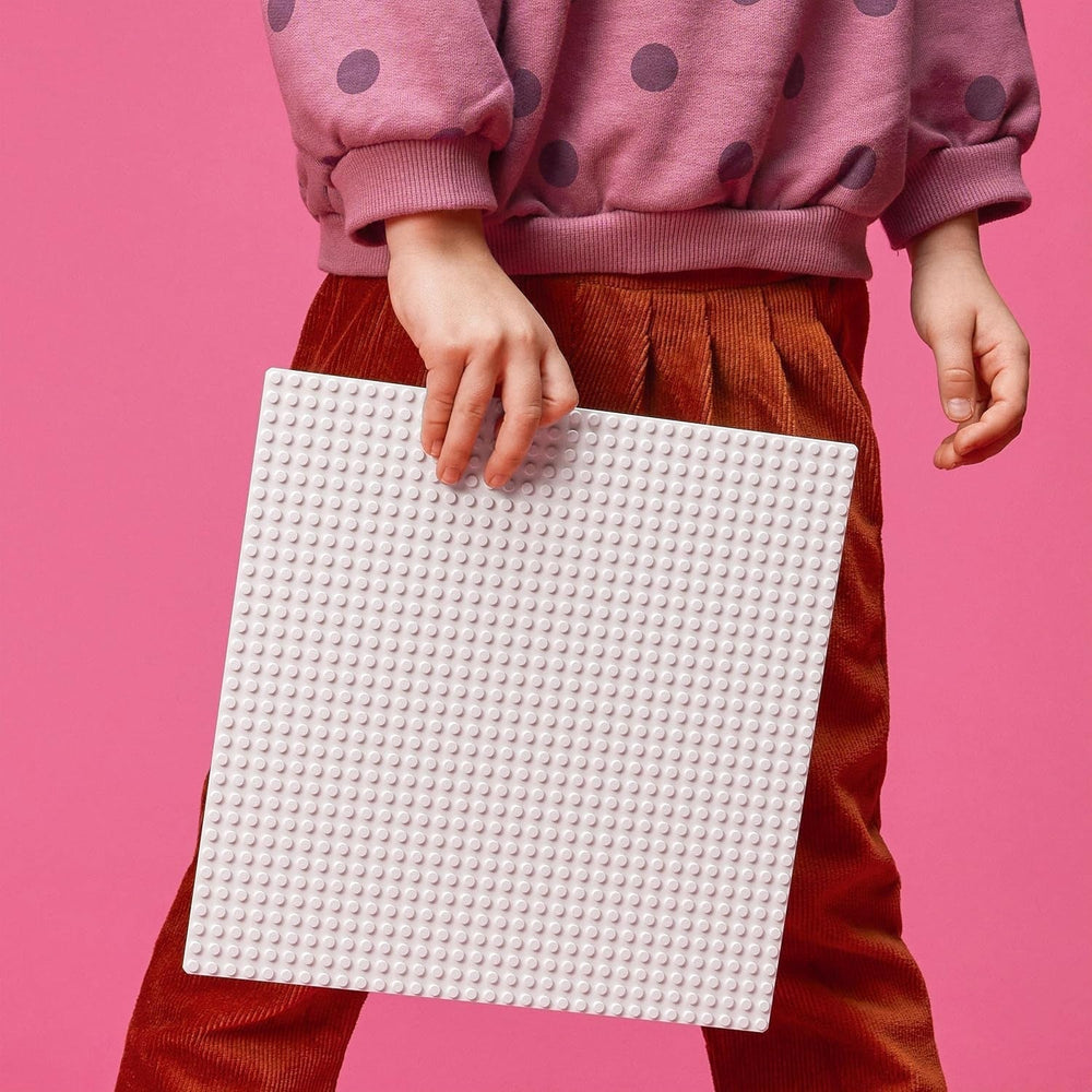 LEGO 11026 Plaque de base carrée blanche classique avec empreintes 32 x 32 comme ensembles de base Jouets de construction Besuche den LEGO-Store