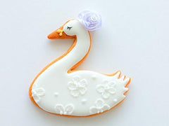 Städter Moule à biscuits Swan 6,5 cm Acier inoxydable, Argent