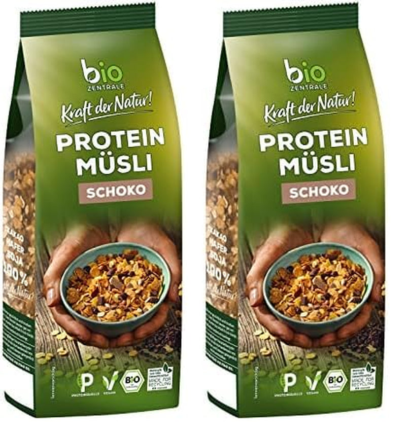 Muesli pure protéine Biozentrale - 375g - Bio au miel - Comme céréales du petit déjeuner ou comme collation