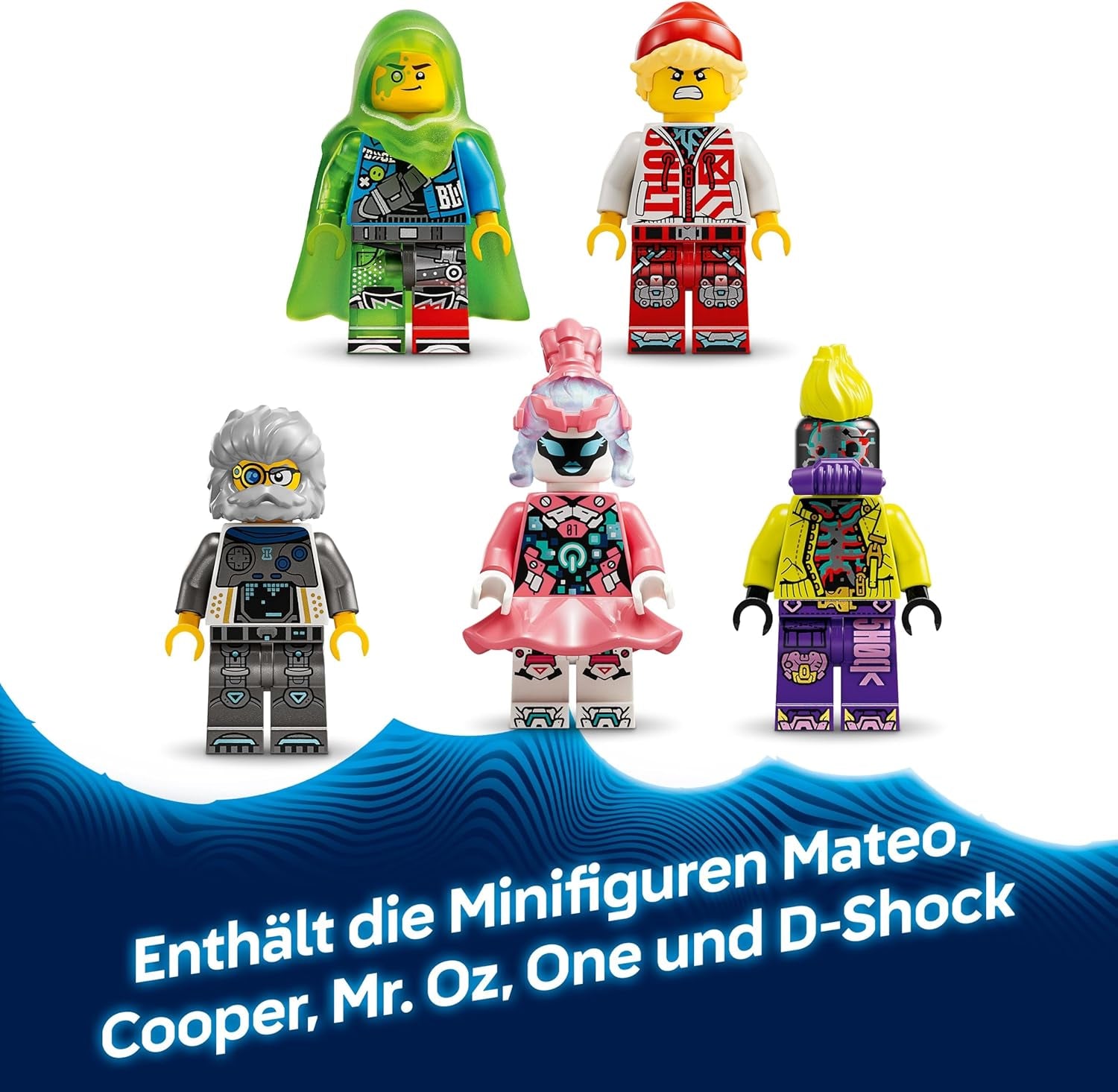 LEGO DREAMZzz Mateos Sprühdosen-Truck - Jeu avec 2 Baumodi, Boostern modulaires et 5 figurines, Daunter Cooper et Mr. Oz - Cadeaux pour les filles et les jeunes à partir de 9 ans - 71499