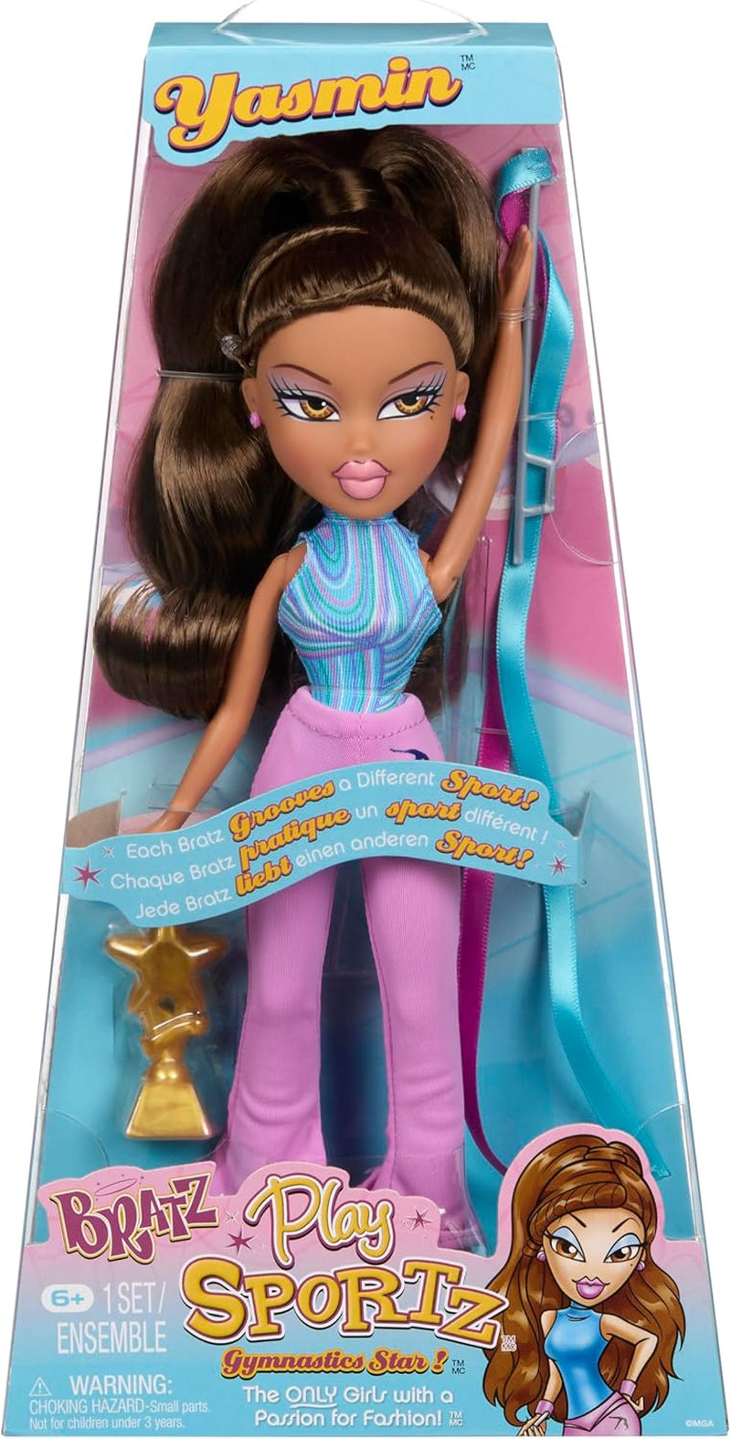 Bratz Play Sportz Cloe (Tennis) – Mode poupée avec accessoires