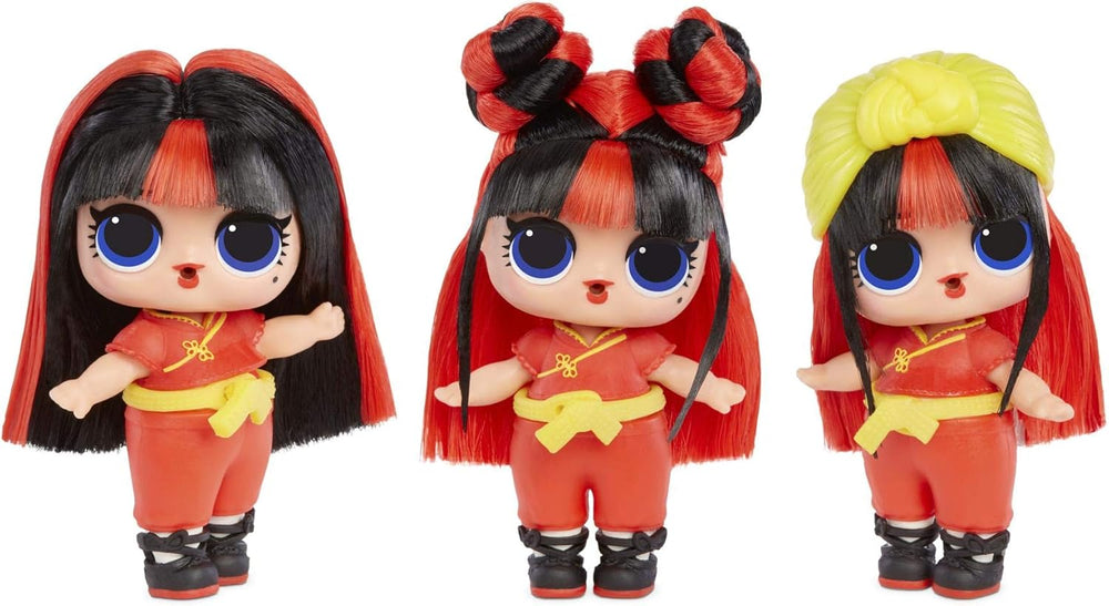 Poupées à collectionner LOL Surprise pour filles - Avec 15 surprises et coiffures différentes - #Hairvibes Dolls