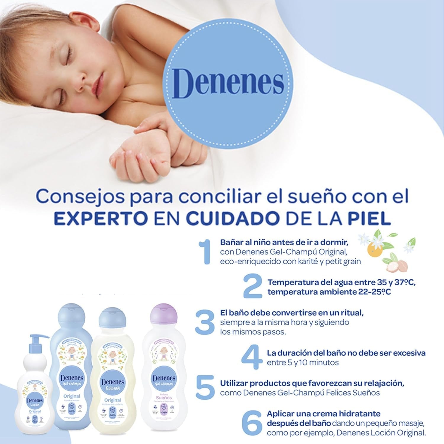 Felices Sueños Gel & Shampooing 500 Ml Enfants - Bain et Soin Naty Shop