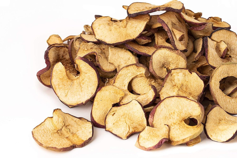 Tranches de pommes séchées 250g | Fruits entiers 100 % naturels | sans coque | sans graines | sans additifs | non sulfuré | produits déshydratés Naty Shop sans sucre ajouté