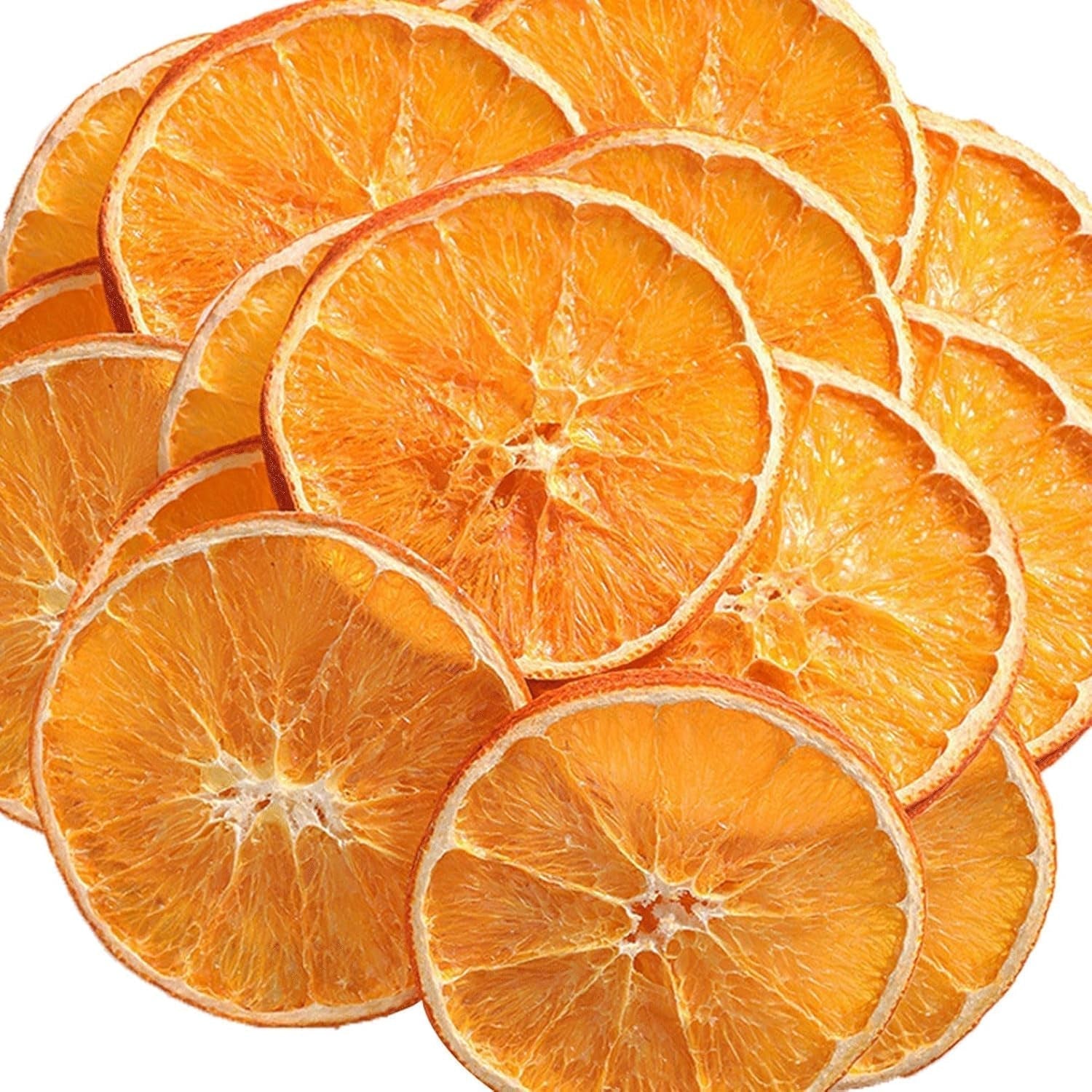 Tranches d'orange séchées, 250g Tranches d'orange naturelles Décorations séchées, tranches d'orange séchées pour décorations de Noël, Couronne de l'Avent, savon, tranches de fruits Produits déshydratés Naty Shop 250 grammes