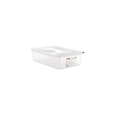 Récipient alimentaire GN1/1 avec couvercle 13,7L, 100(H) x 530(L) x 325(P) mm Boîtes de conservation alimentaire Naty Shop 100(H) X 530(L) X 325(P)Mm