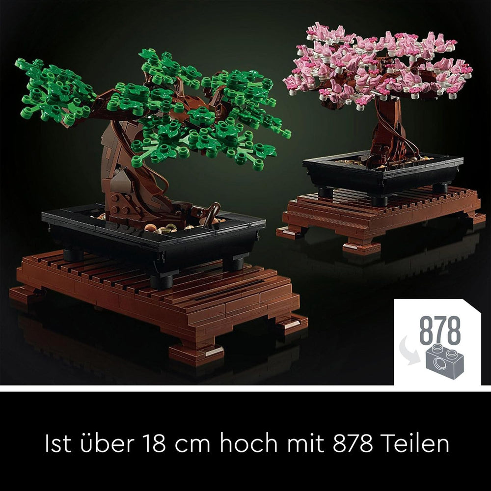 LEGO Botanicals Bonsai Baum Set for Erwachsene - Pflanzen Home Deko Set - DIY Project and entspansende creative Aktivität - Giftidee for Frauen and Männer - Botanik Kollektion 10281
