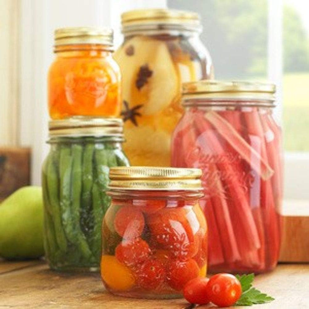 Pot de conservation Bormioli QUATTRO STAGIONI 1 litre (lot de 2) Boîtes de conservation alimentaire Naty Shop