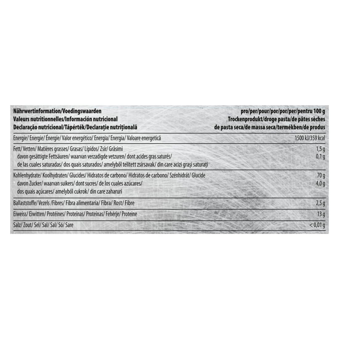 Lasagne Grandi Knorr 1/2 format Gastronorm - feuilles de pâte ondulées pour pâtes - grand paquet, 5000 g