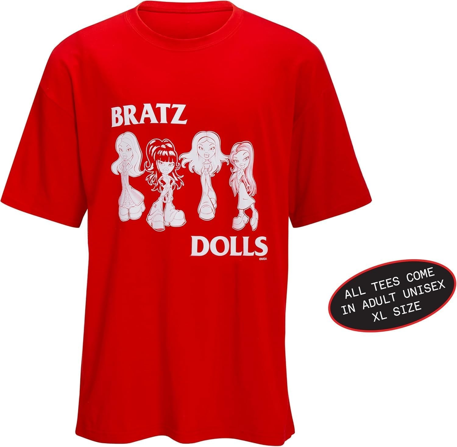 Bratz Stylin' Jade - Modepuppe mit T-Shirt um Gestalten für Dich, y compris les accessoires, Niedliches Spielzeug für Mädchen