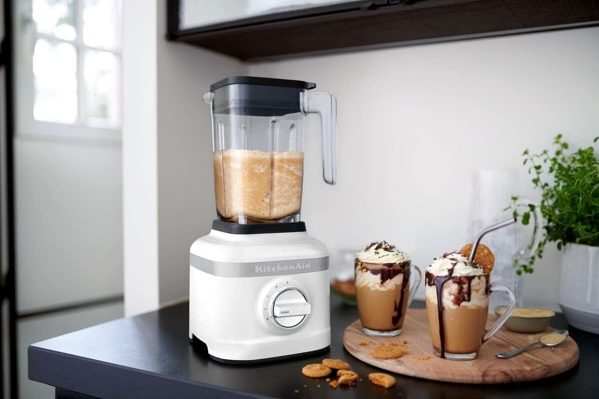 Kitchenaid 5KSB1320EWH Batteur sur socle Cuisine Naty Shop