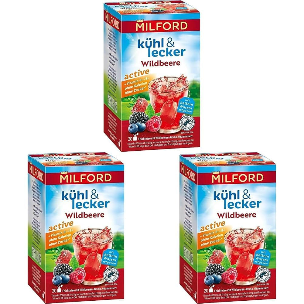 MILFORD Răcoritor și delicios Maracuja-Vanilie | Ceai de fructe cu aromă de maracuja-portocală-vanilie | 18 pliculețe de ceai