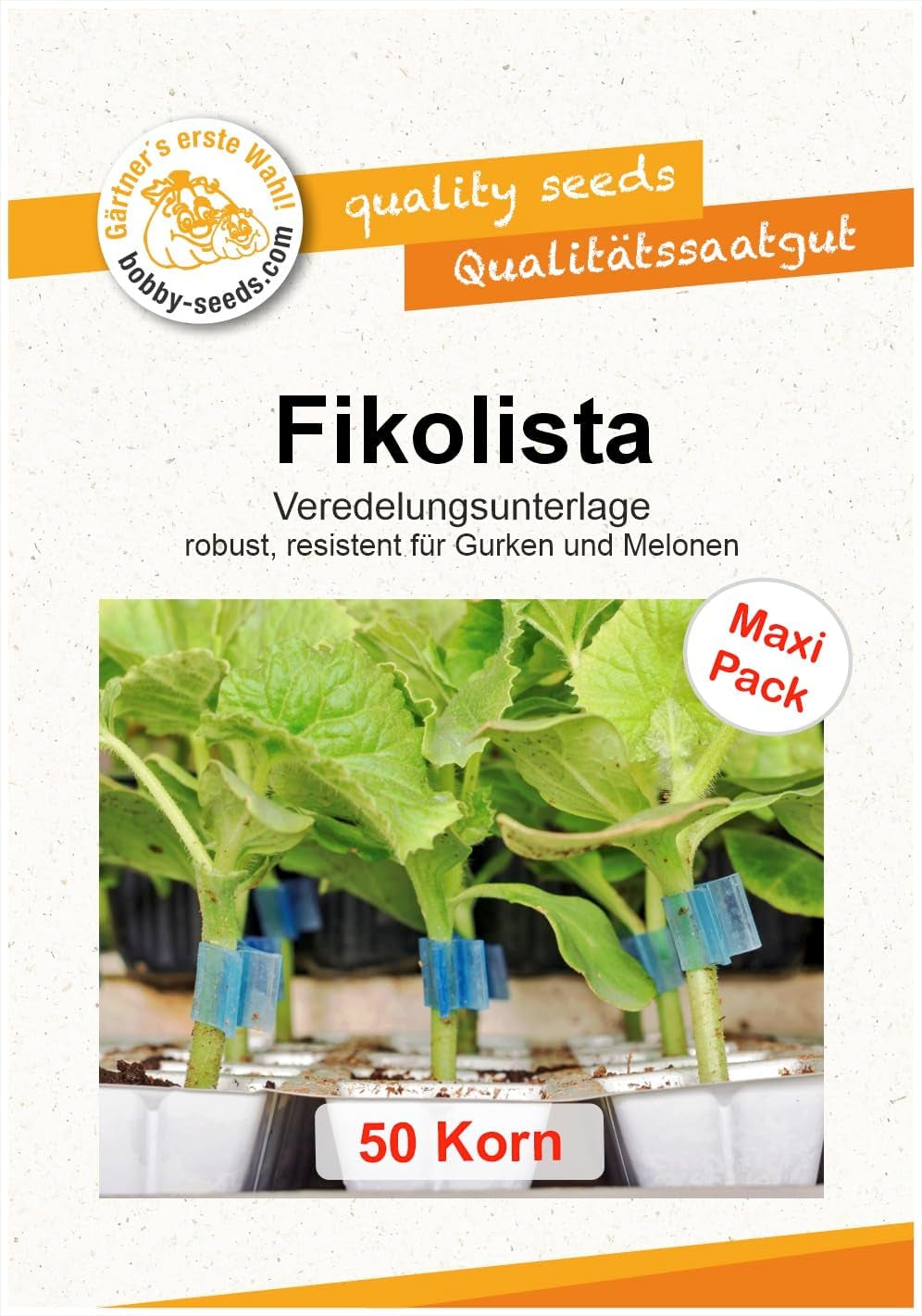 Fikolista Veredelungsunterlage Von Bobby-Seeds 50 Korn