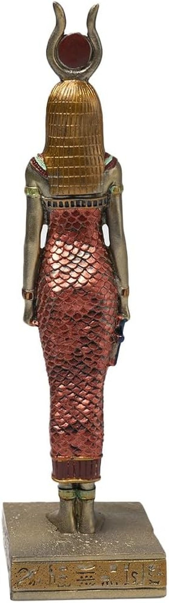 Figure égyptienne de Nebethetepet ou Hathor, 21 ans, couleurs bronze. Statuettes et sculptures Naty Shop