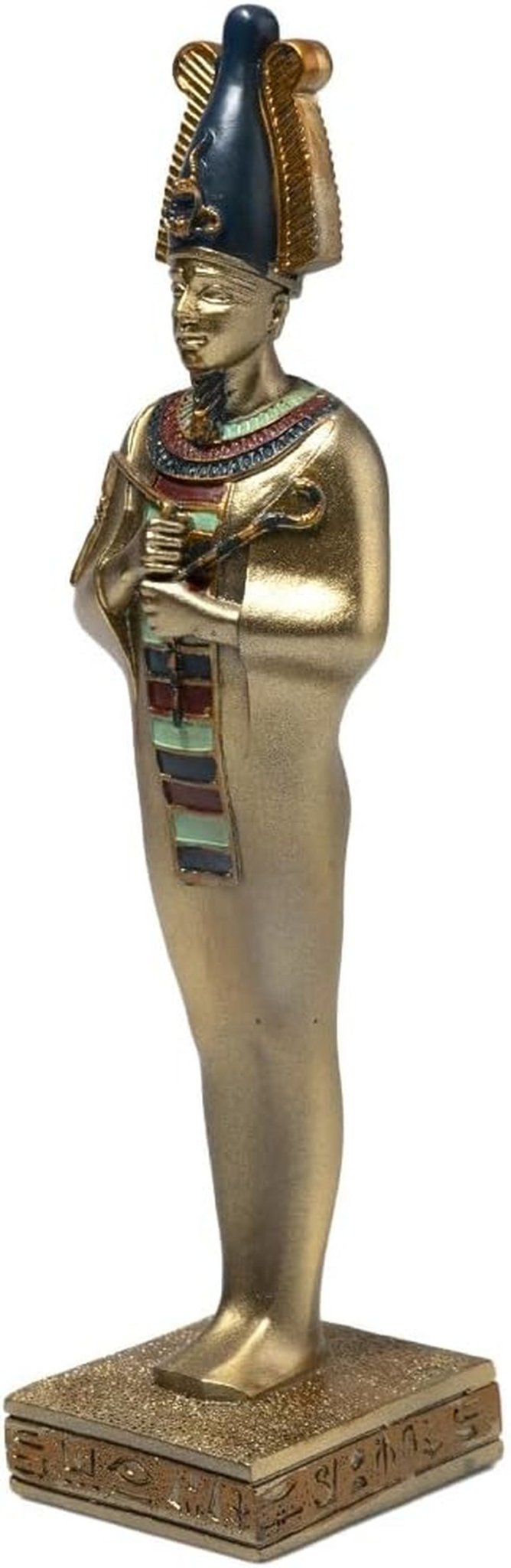 Figure égyptienne de Nebethetepet ou Hathor, 21 ans, couleurs bronze. Statuettes et sculptures Naty Shop Or