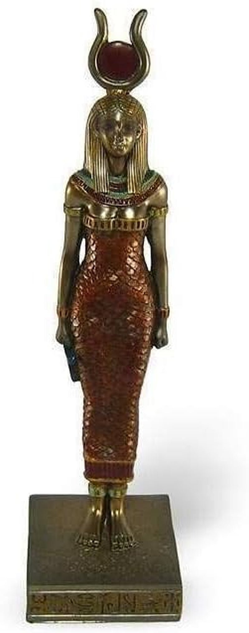 Figure égyptienne de Nebethetepet ou Hathor, 21 ans, couleurs bronze. Statuettes et sculptures Naty Shop