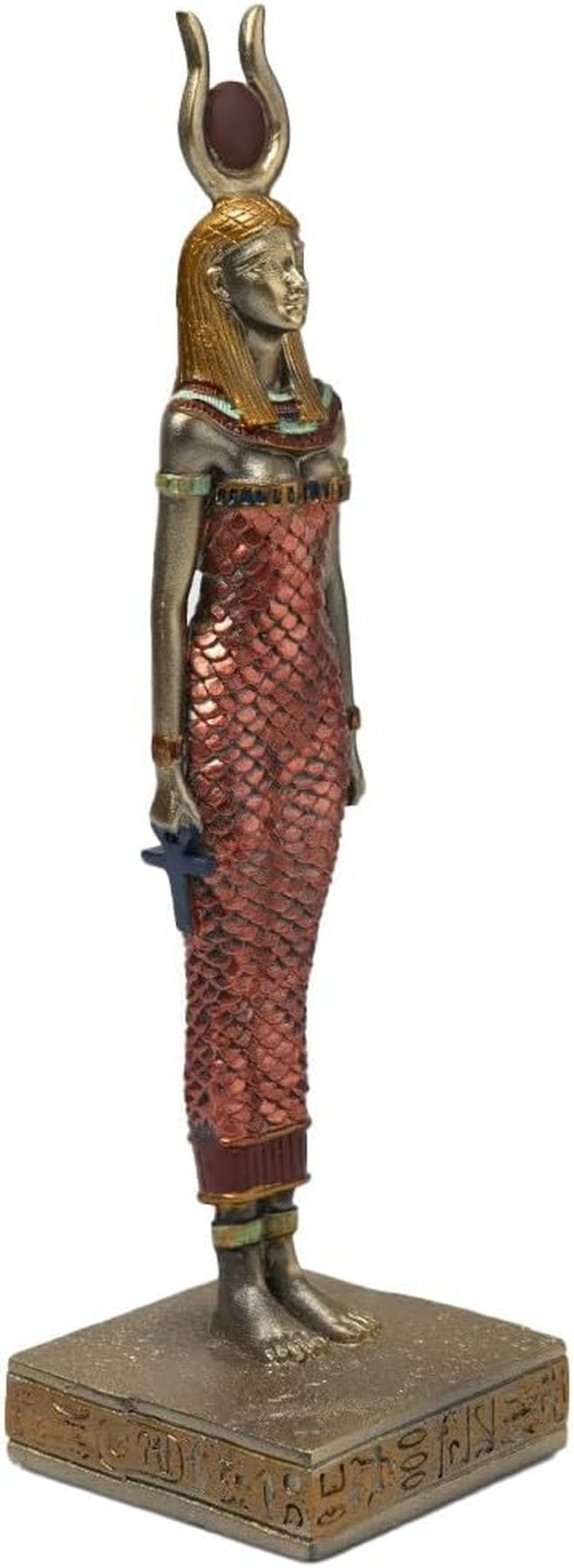 Figure égyptienne de Nebethetepet ou Hathor, 21 ans, couleurs bronze. Statuettes et sculptures Naty Shop