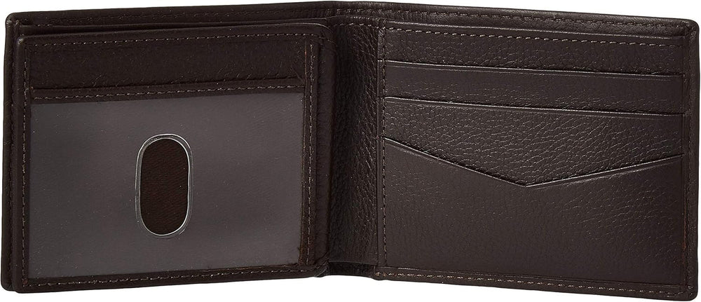 Fossil Wilder Flip Id Accessoires de voyage à deux volets pour hommes Portefeuille à deux volets Portefeuille pour hommes Naty Shop