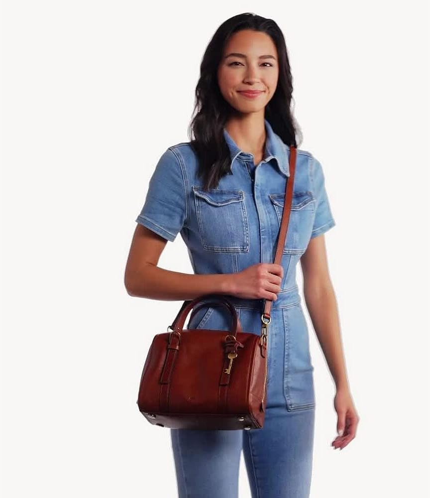 Fossil Carlie Satchel Sacs pour femmes Naty Shop
