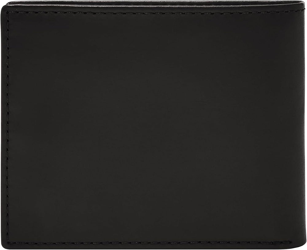 Fossil Hommes Derrick Bifold Cuir RFID Blocage Flip ID Fenêtre Portefeuille Hommes Naty Shop