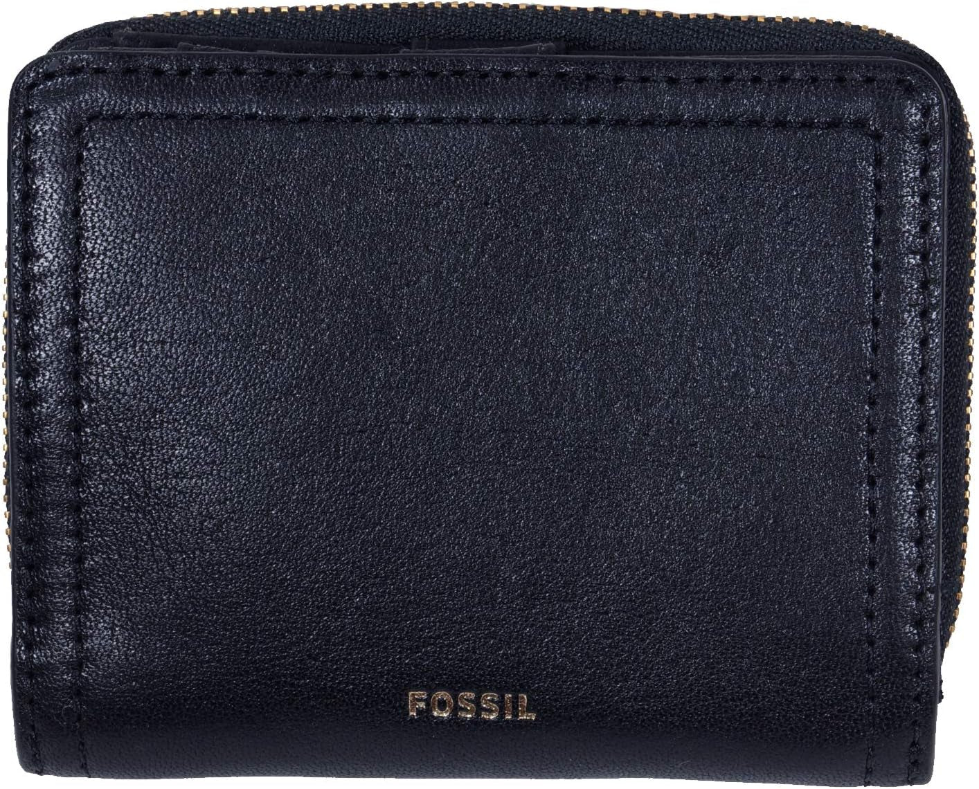 Fossil Ladies Logan Portefeuille Multifonctionnel Femme Naty Shop Noir 11,1125 Cm X 2,54 Cm X 8,89 Cm
