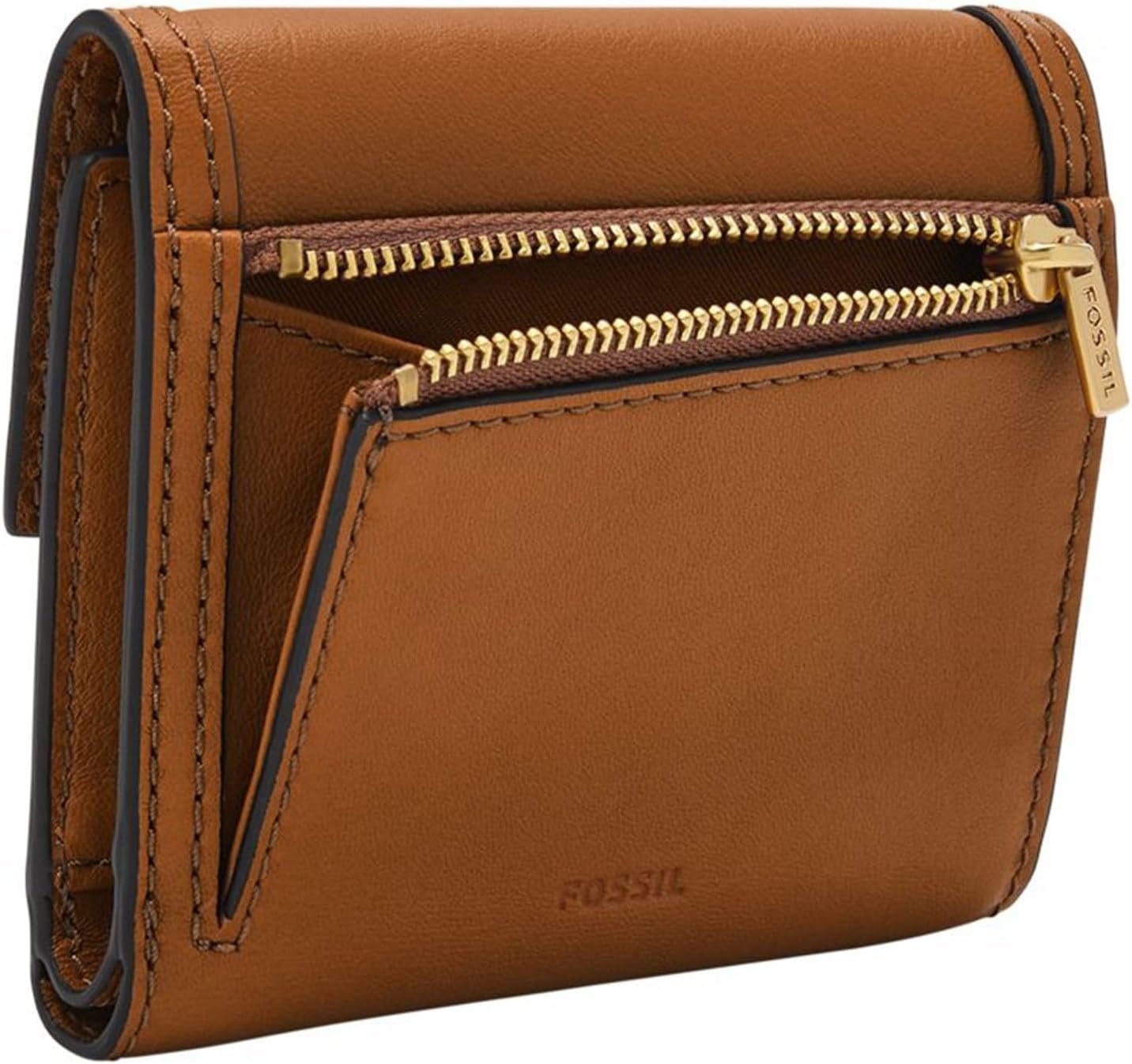 Fossil trifold de damă Avondale din piele, SL8292216 Portofel Femei Naty Shop