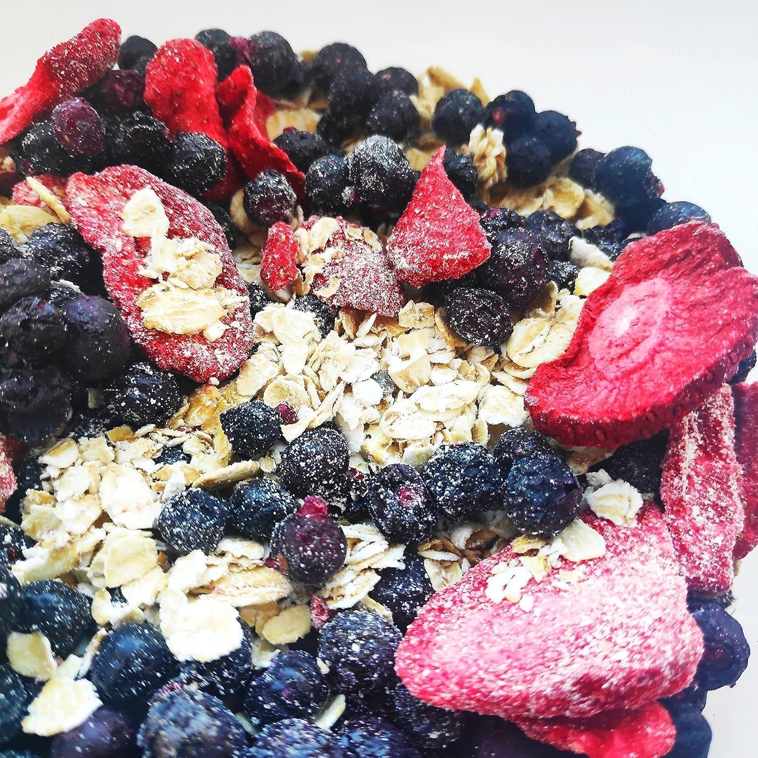 Fruit du dragon séché lyophilisé | Pitaya rose naturellement séchée végétalienne | Convient pour faire de la poudre de fruit du dragon Pitahaya Smoothie Bowl | Fruit du dragon séché lyophilisé | ZingyZoo (100g) Naty Shop produits déshydratés