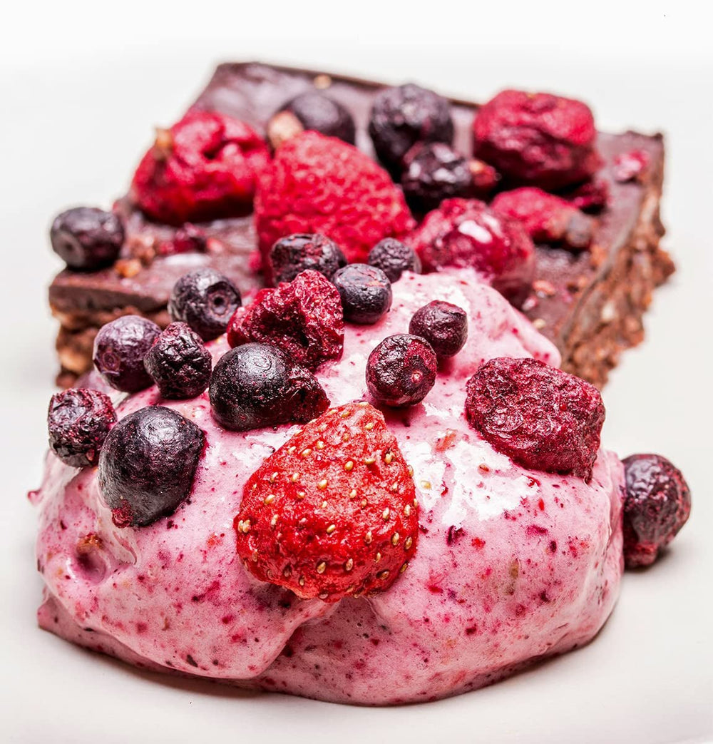 Fruits lyophilisés BRIX | Mélange naturel de fruits secs 80 g | Grand Prix du Goût pour les Fruits Secs | Sans OGM, sans gluten, végétalien, vitamines retenues Naty Shop Produits déshydratés